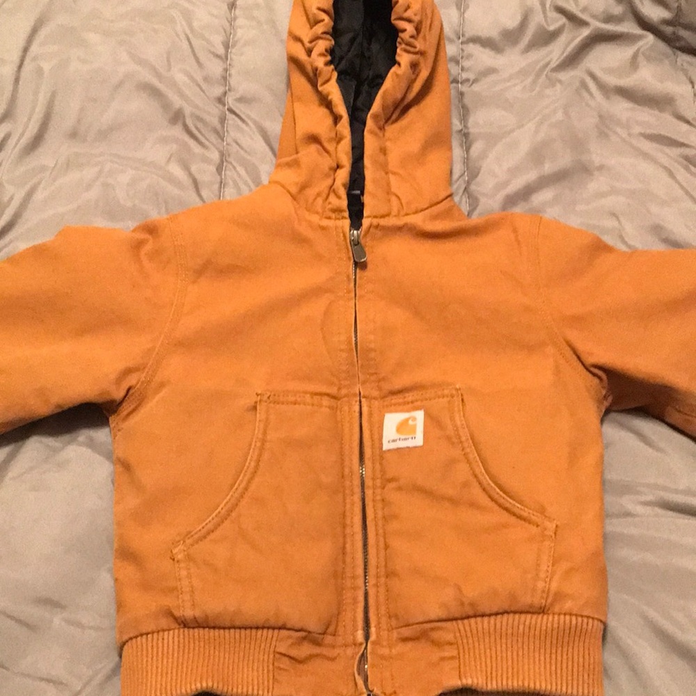 Carhartt boys work jacket. XXS 4-5